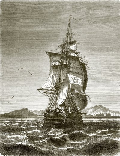 The Austrian Frigate, 