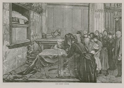 The Babies Corner in Westminster Abbey by English School