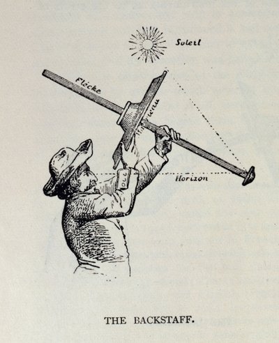 The Backstaff, from The Narrative and Critical History of America, Edited by Justin Winsor by English School