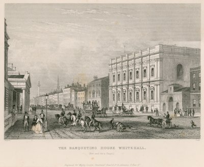 The Banqueting House, Whitehall by English School