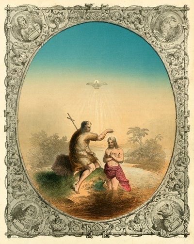 The Baptism of Christ by English School