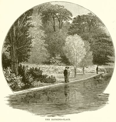 The Bathing-Place by English School