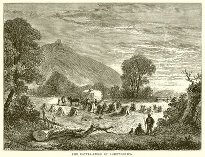 The Battle-Field of Shrewsbury by English School