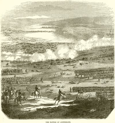 The Battle of Austerlitz by English School