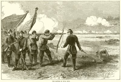 The Battle of Bull Run by English School