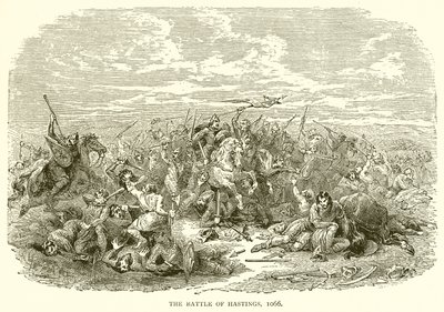 The Battle of Hastings, 1066 by English School