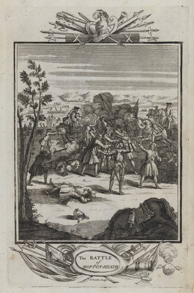 The Battle of Hopton Heath by English School