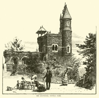 The Belvedere, Central Park by English School