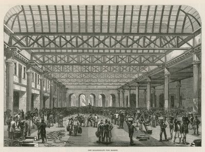The Billingsgate Fish Market by English School