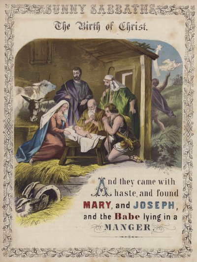 The Birth of Christ by English School