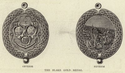 The Black Gold Medal by English School