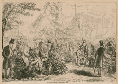 The Botanic Gardens in the Regents Park, London by English School