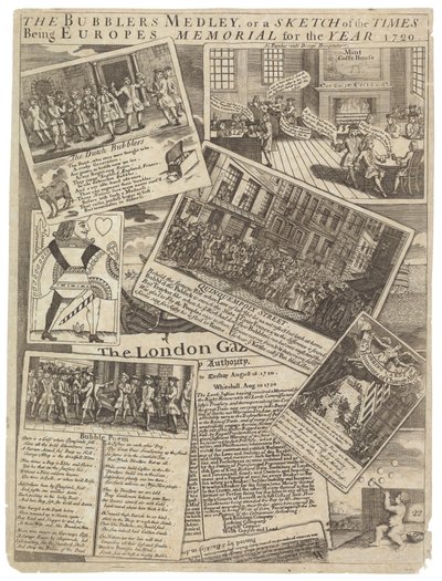 The Bubblers Medley or a Sketch of the Times by English School
