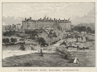 The Burlington Hotel, Boscombe, Bournemouth by English School