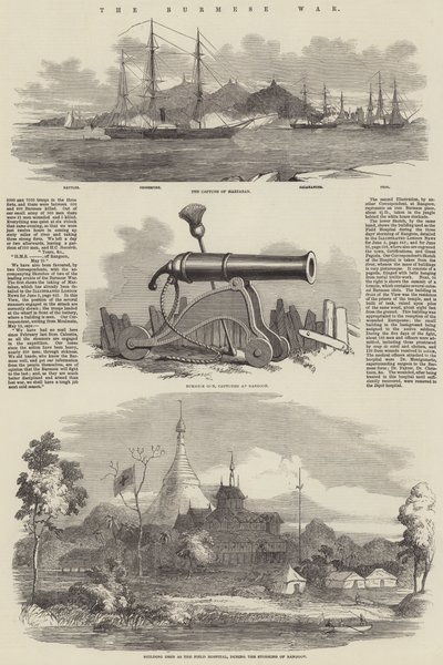 The Burmese War by English School