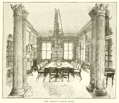 The Cabinet Council Room by English School