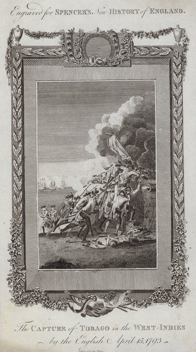 The Capture of Tobago by English School