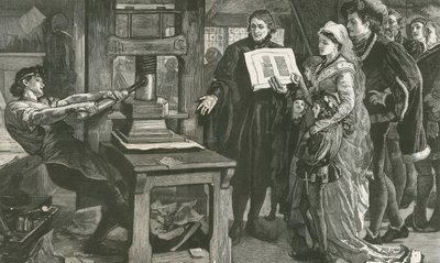 The Caxton Celebration by English School
