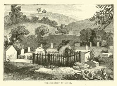 The Cemetery at Kissey by English School