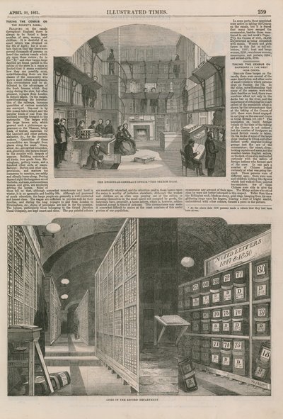 The Census in London by English School