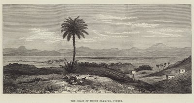 The Chain of Mount Olympus, Cyprus by English School