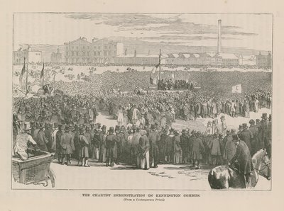 The Chartist Demonstration on Kennington Common by English School