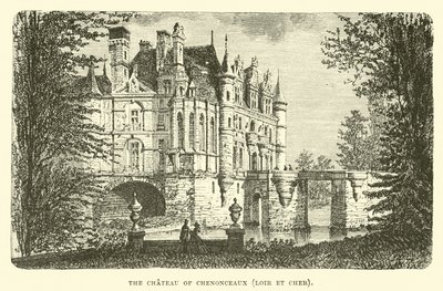 The Chateau of Chenonceaux, Loir et Cher by English School