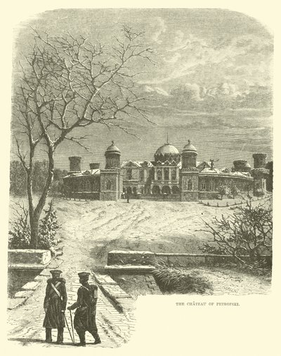 The Chateau of Petrofski by English School
