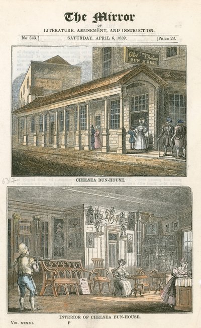 The Chelsea Bun-House by English School