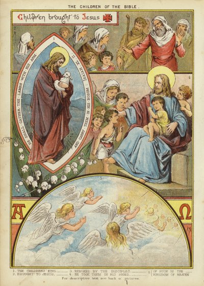 The Children of the Bible: Children brought to Jesus by English School