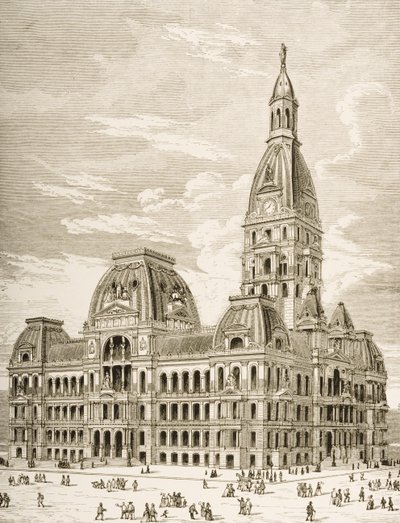 The City Hall, Chicago, from 