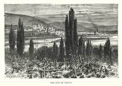 The City of Treves by English School