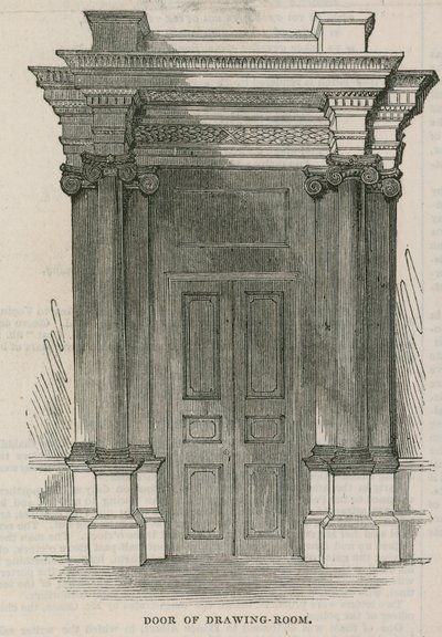 The Conservative Clubhouse: Door of Drawing Room by English School