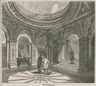 The Conservative Clubhouse: The Inner Hall by English School