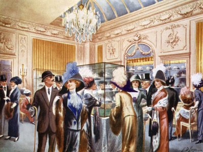 The Coronation Tiara Exhibition, April 1911, at Cartier