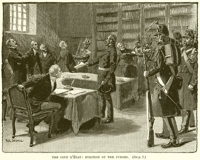 The Coup Detat: Eviction of the Judges by English School