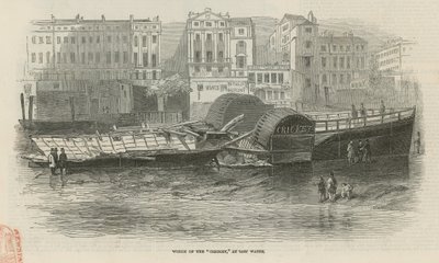 The Cricket Steamboat Explosion by English School