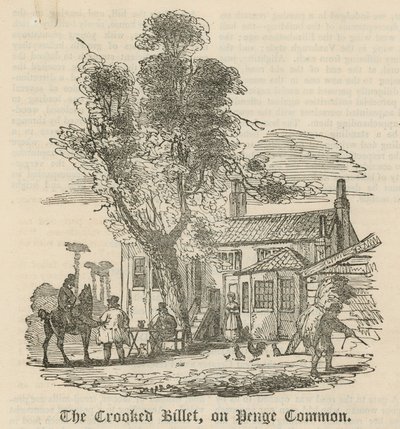 The Crooked Billet on Penge Common, London by English School