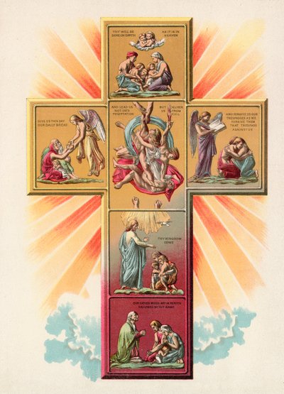 The Cross of Prayer by English School