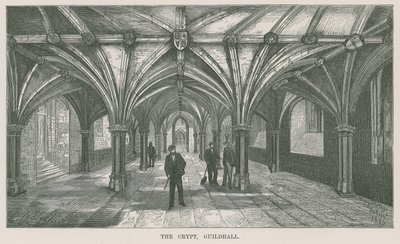 The Crypt, Guildhall, London by English School