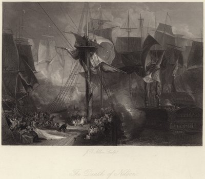 The Death of Nelson by English School