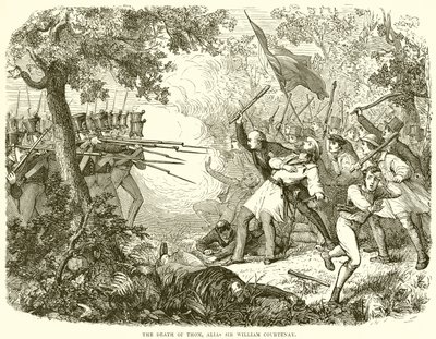 The Death of Thom, Alias Sir William Courtenay by English School
