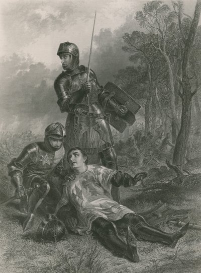 The Death of the Earl of Warwick, King Henry VI by English School