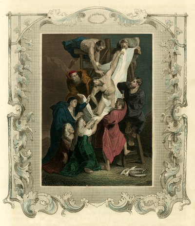 The Descent from the Cross by English School