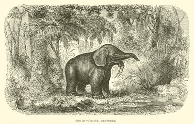 The Dinothere, Restored by English School