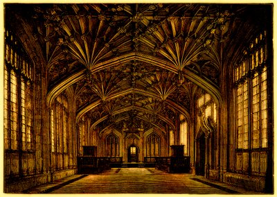 The Divinity School, Oxford: built between 1445 and 1454, illustration from A Students History of England by Samuel R. Gardiner, published 1902 by English School