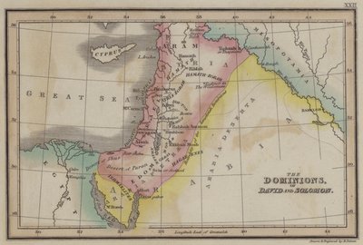 The Dominions of David and Solomon by English School
