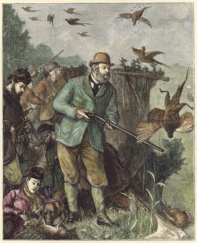 The Duke in a Warm Corner by English School