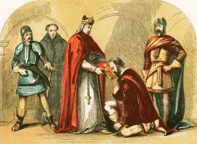 The Duke of York Taking Oath to be Faithful to Henry VI by English School