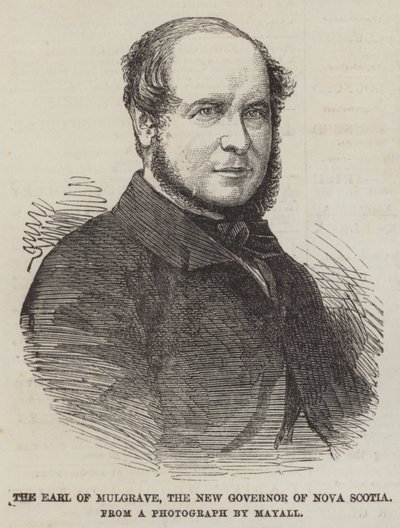 The Earl of Mulgrave, the New Governor of Nova Scotia by English School